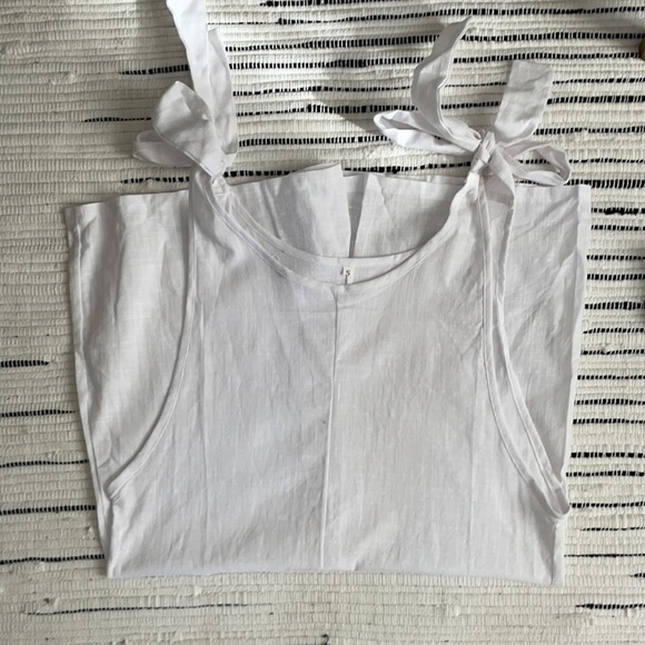 White sheer jumpsuit size s - Picture 5 of 6